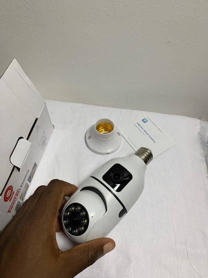 V380 DUAL LENSE BULB CCTV SMART CAMERA