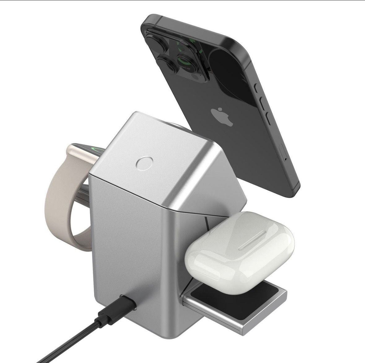 3-IN-1 MAGNETIC WIRELESS CHARGING STATION