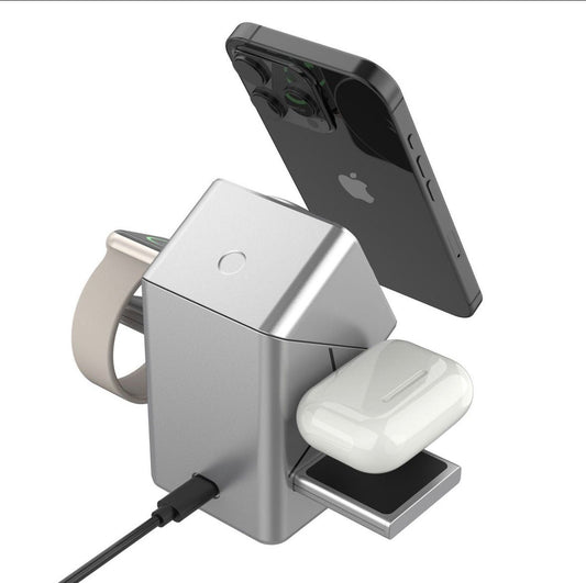 3-IN-1 MAGNETIC WIRELESS CHARGING STATION