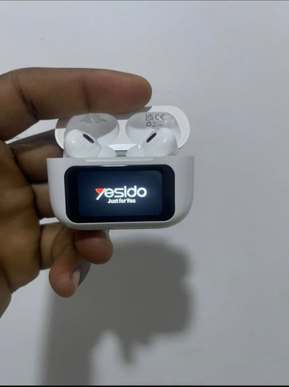 YESIDO TWS29 HD LCD TOUCH CONTROL WIRELESS EARBUDS – ANC+ENC