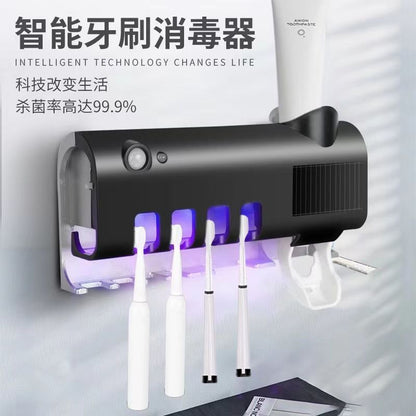 UV SMART TOOTHBRUSH STERILIZER & HOLDER – 99.9% BACTERIA KILL RATE