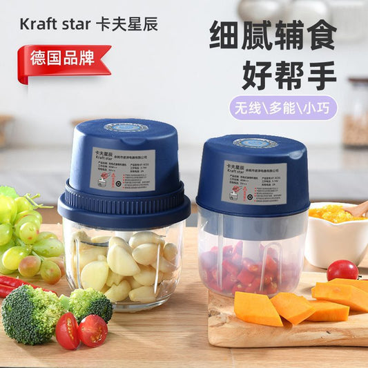 KRAFT STAR WIRELESS MINI FOOD CHOPPER & BLENDER – MULTI-FUNCTION