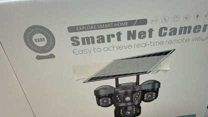 V380 Smart Net Camera – 4G Triple-Lens Solar