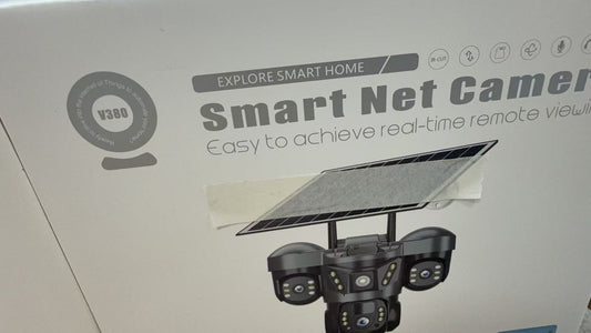 V380 Smart Net Camera – 4G Triple-Lens Solar