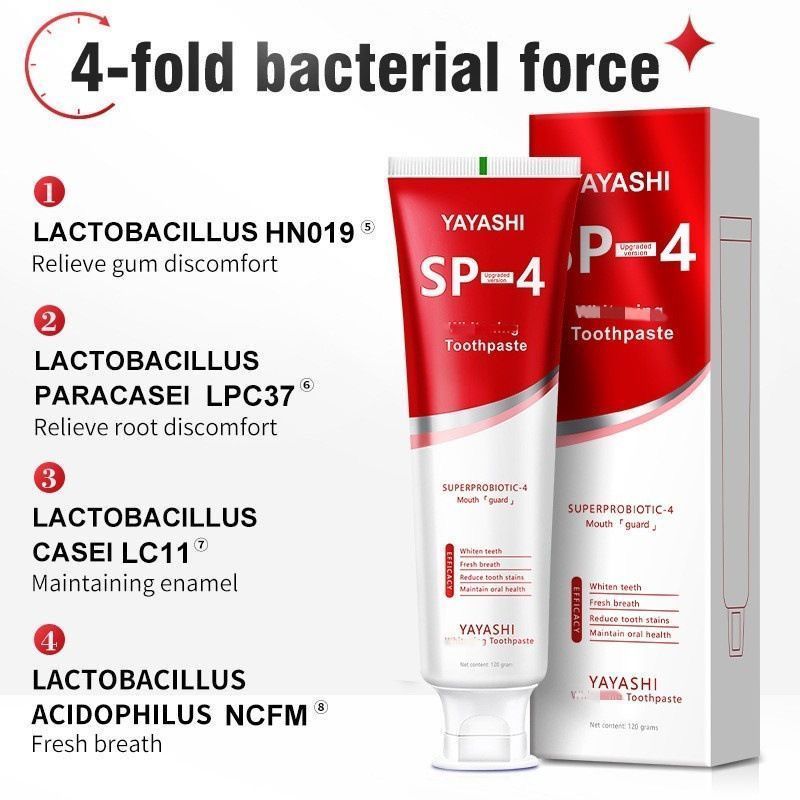 YAYASHI SP-4 Probiotic Whitening Toothpaste