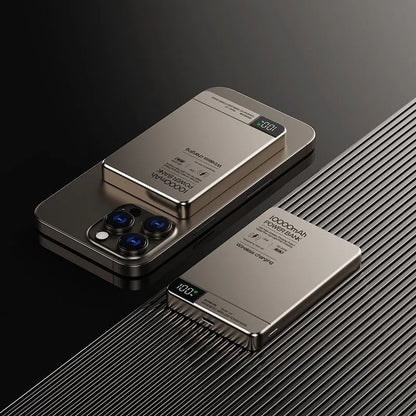 10000mAh Wireless Power Bank – LED Display