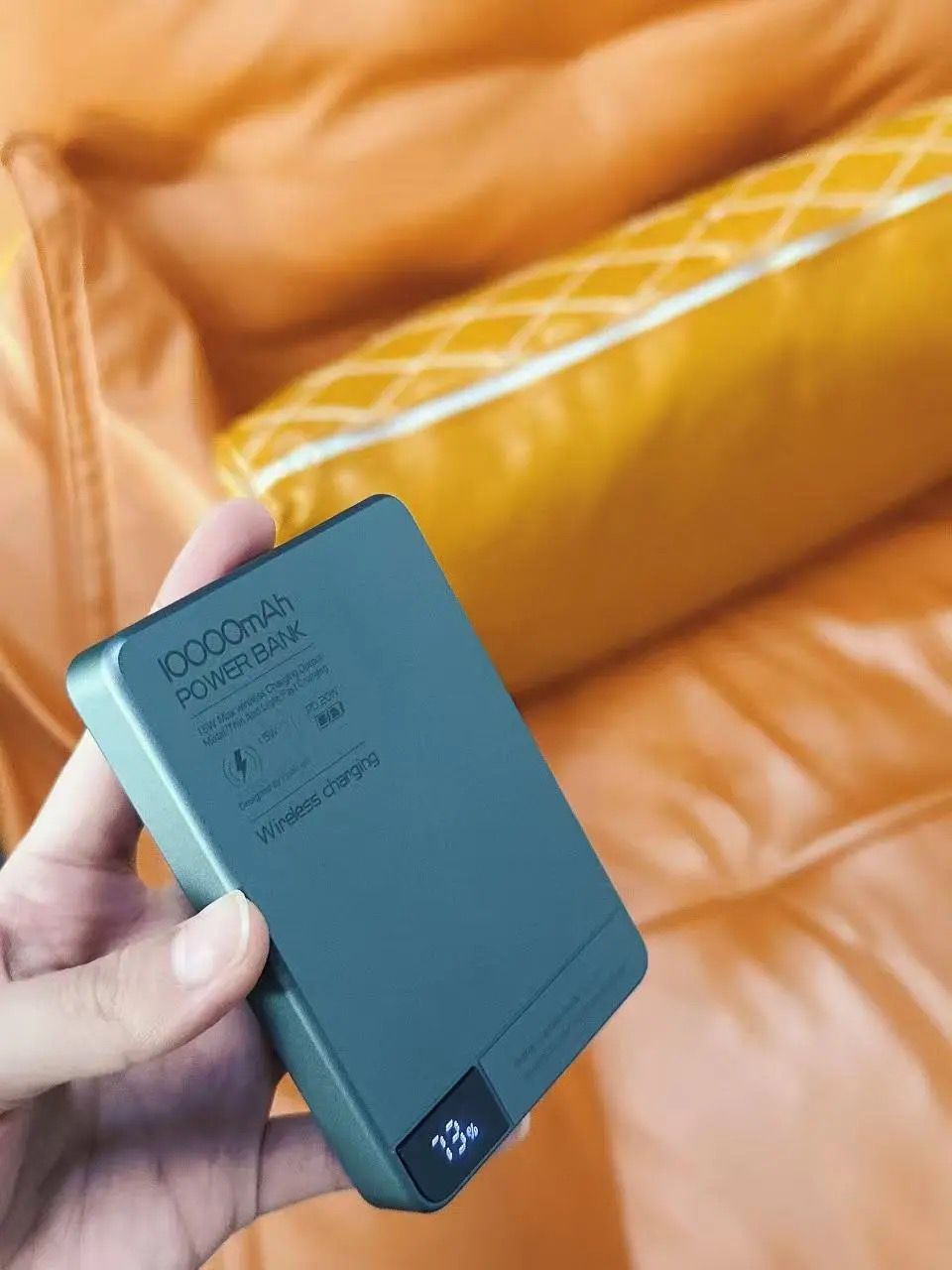 10000mAh Wireless Power Bank – LED Display