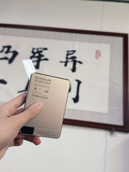 10000mAh Wireless Power Bank – LED Display