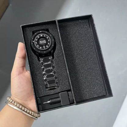 SABR MAGNETIC BALL WATCH — ARABIC NUMERALS STEEL BRACELE