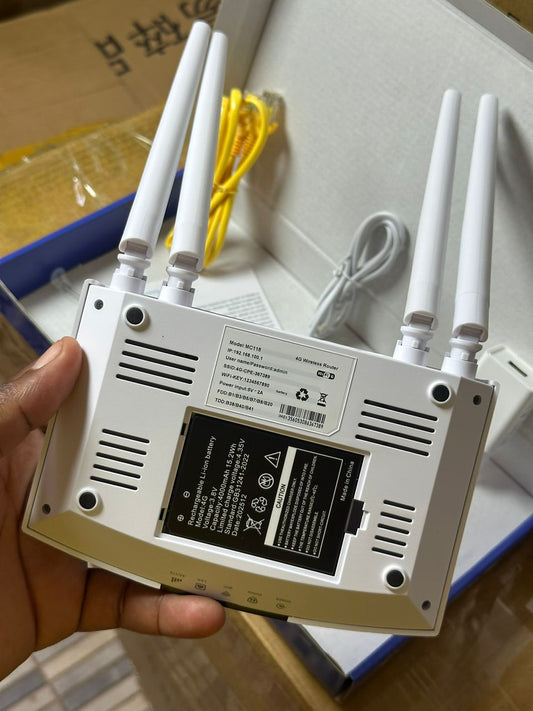 4G/5G Home WiFi Router — 4000mAh Battery | 300Mbps