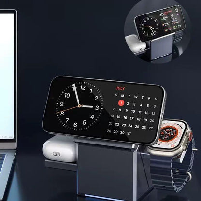 3-IN-1 MAGNETIC WIRELESS CHARGING STATION