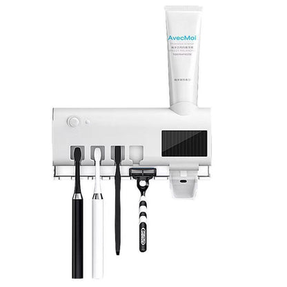 UV SMART TOOTHBRUSH STERILIZER & HOLDER – 99.9% BACTERIA KILL RATE