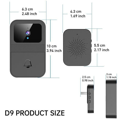 SMART VIDEO DOORBELL – WIFI SECURITY CAMERA