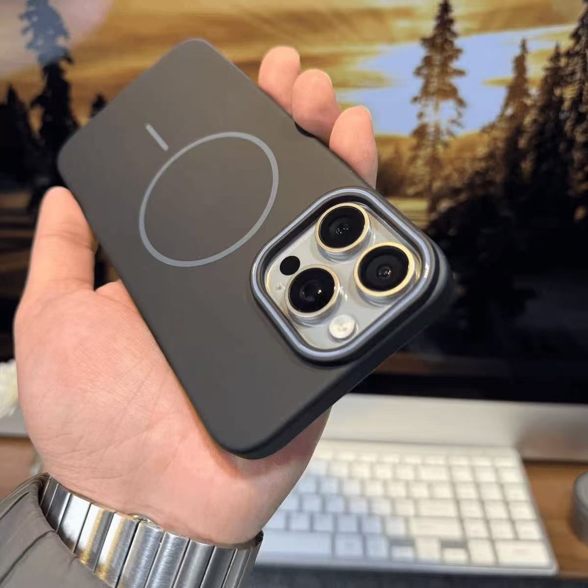 MagSafe iPhone Case - Black