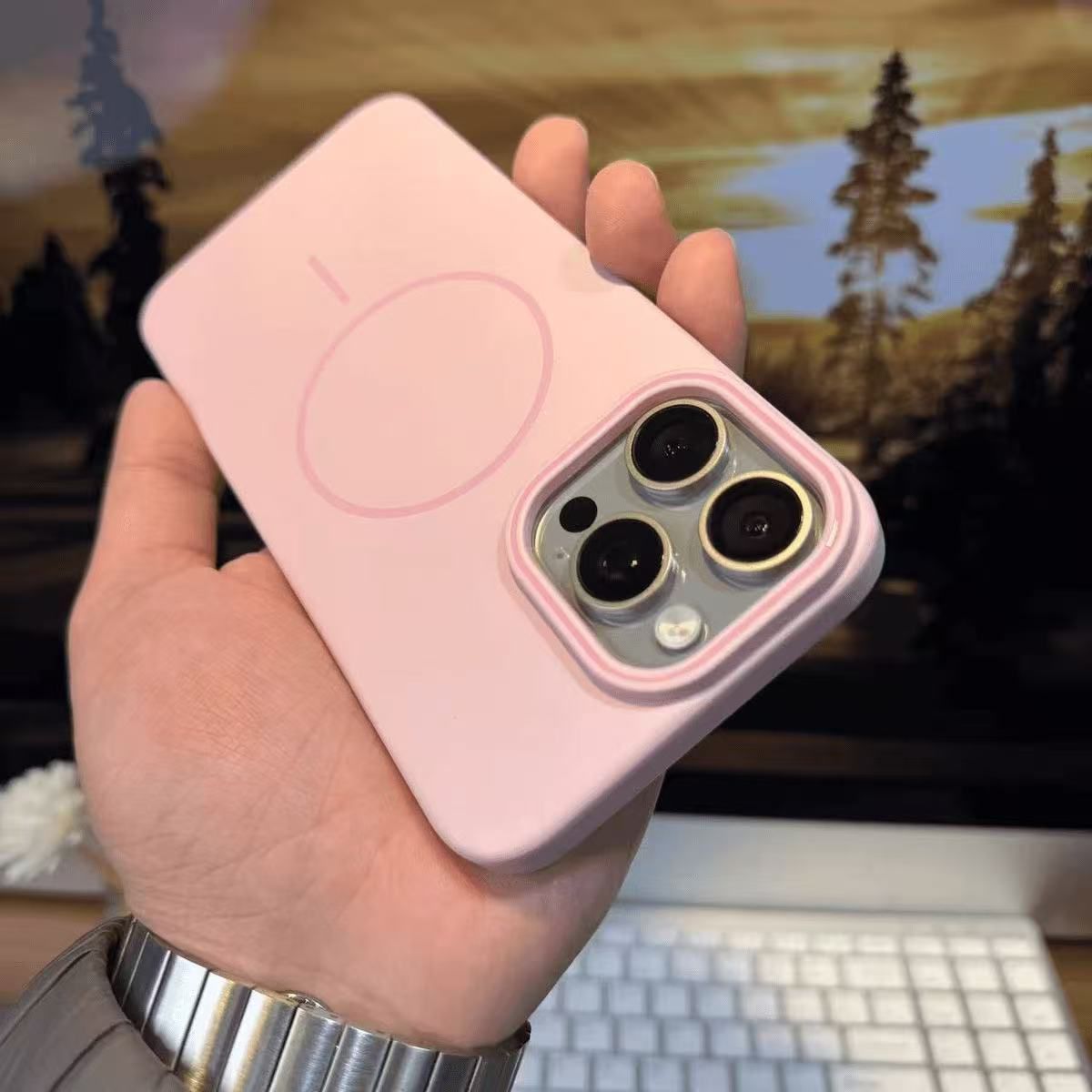 MagSafe iPhone Case - Pink