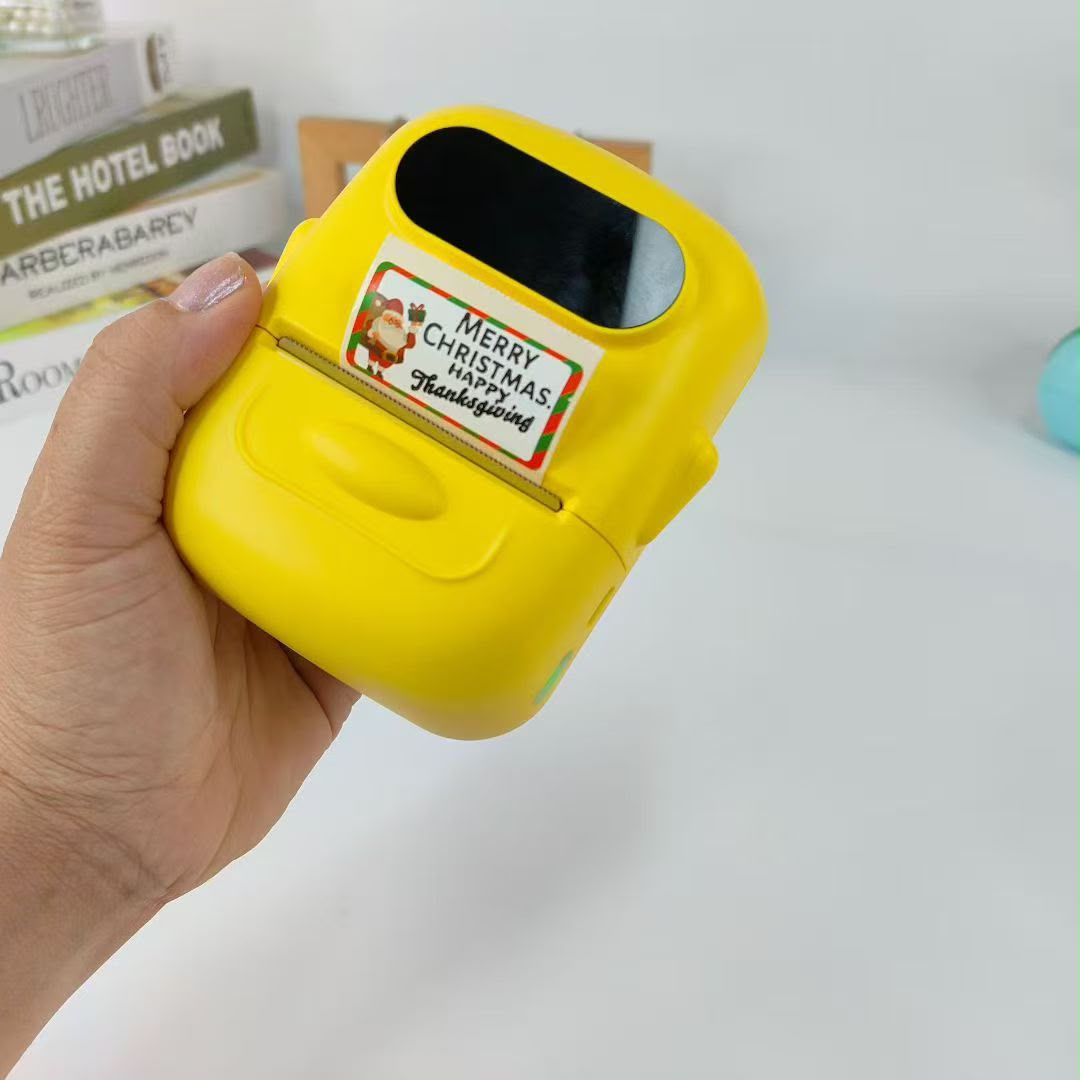 P50 Label Printer packaging box – Android and iOS compatible