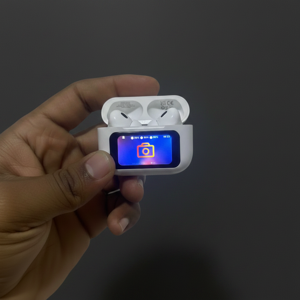 YESIDO TWS29 HD LCD TOUCH CONTROL WIRELESS EARBUDS – ANC+ENC