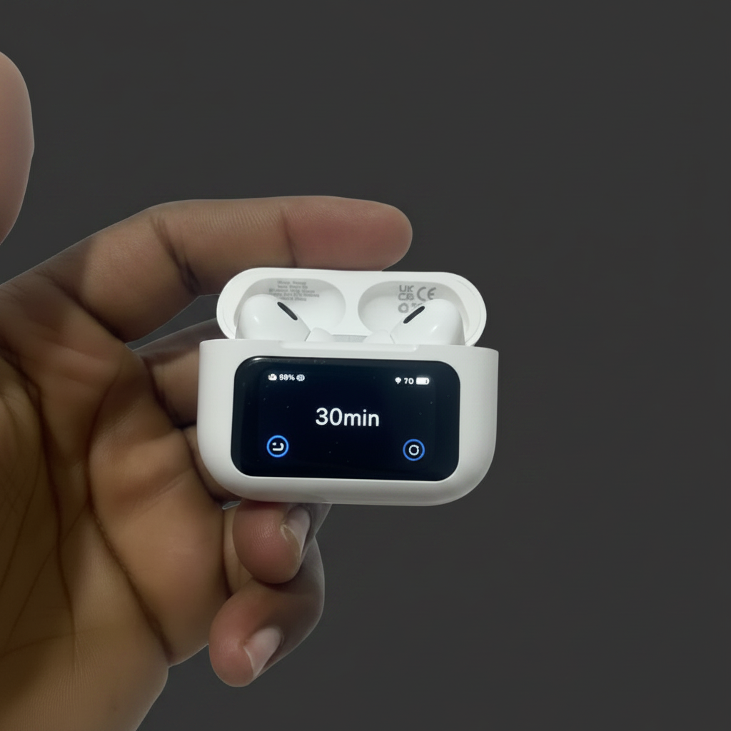 YESIDO TWS29 HD LCD TOUCH CONTROL WIRELESS EARBUDS – ANC+ENC