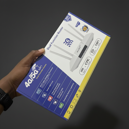 4G/5G Home WiFi Router — 4000mAh Battery | 300Mbps